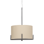 Holly hanglamp zwart/naturel van het woonmerk WOOOD