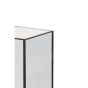 Askjer tafellamp 15x15x32,5 cm - mat zwart/smoke glas
