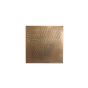 Zahina wandornament 60x1x60 cm - antiek brons