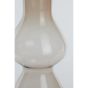 Kyra vaas Ø21,5x70 cm - glas bruin