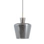 Myles hanglamp Ø25x31 cm - smoke glas/antiek brons