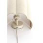 Fringe wandlamp 26x15x40 cm - naturel