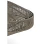 Bahala plafonnière Ø51x18 cm - mat zwart