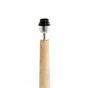 Jovany vloerlamp Ø25x135 cm - hout naturel - OUTLET B