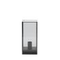 Askjer tafellamp 15x15x32,5 cm - mat zwart/smoke glas
