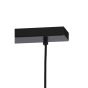 Lukaro hanglamp 3L 100x16,5x32 cm - antiek brons/glas smoke