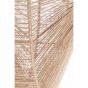 Lyra wandlamp Ø31x31 cm - naturel+mat zwart