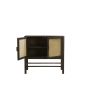 Nipos kast 88x40x84 cm - mangohout donkerbruin