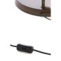 Disc wandlamp Ø30 cm - goud/grijs
