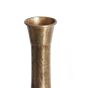 Lisboa vaas deco Ø18,5x93 cm - antiek goud
