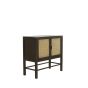 Nipos kast 88x40x84 cm - mangohout donkerbruin