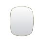 Labro spiegel 40x1,5x50 cm - helder glas+goud