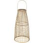 Lantaarn Anzu Naturel met LED - Set van Twee