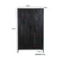 Kala wandkast dicht 100 cm