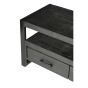 Norris tv-meubel 150 cm - zwart