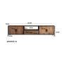 Sturdy tv-meubel 220x40 cm