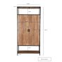 Sturdy wandkast 100x210 cm