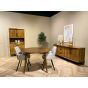 Elias eettafel mangohout rond 120 cm - showroommodel