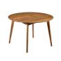 Elias eettafel mangohout rond 120 cm - showroommodel
