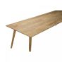 Tomar eetkamertafel - 220 cm - naturel - hout
