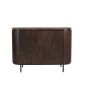 Noor dressoir 115 cm - hout/natuursteen