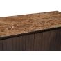 Noor dressoir 115 cm - hout/natuursteen