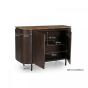 Noor dressoir 115 cm - hout/natuursteen