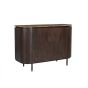 Noor dressoir 115 cm - hout/natuursteen