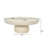 Dune salontafel 80 cm - beige