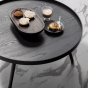 Bijzettafel Mesa Hout XL Zwart 39xø78 van het woonmerk WOOOD