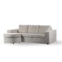 Niall 3-zits hoekbank links/rechts stof - beige