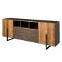Ora dressoir - 222 cm - bruin
