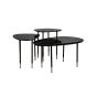 Phyllis bijzettafel set van 3