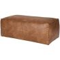 Poef Rodeo 43x120x60 cm Cognac