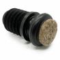Viltglijder holle poot 12mm | set van 4 van Oranje Furniture Care