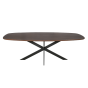 Eiken eettafel Ferris Deens ovaal 200 cm