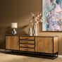 Dressoir Denver - 210 cm - naturel