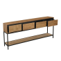 Sidetable RichWood 180 cm - naturel