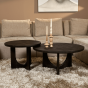 Salontafel Guus - zwart - 60 cm