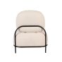 Tamara fauteuil teddy - ivoor