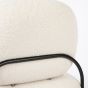 Tamara fauteuil teddy - ivoor