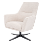 Tod fauteuil draaibaar boucle van het woonmerk Label51