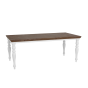 Fleur eettafel - 240 cm sierpoot - wit