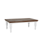 Fleur salontafel sierpoot - 130 cm - wit