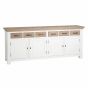 Parma dressoir - 220 cm - wit