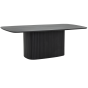 Rivello eettafel - 220 cm - zwart