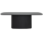 Rivello eettafel - 220 cm - zwart