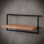 Woody metaal wandplank 65 cm - OUTLET B
