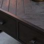 Vierkante salontafel New York - 80 cm - zwart