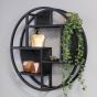 Rond wandrek New York - ø75 cm - zwart